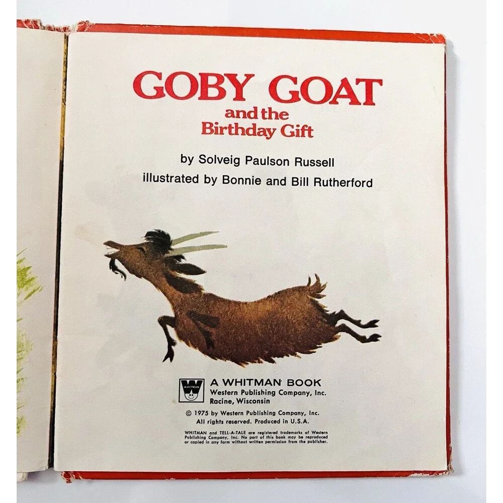 Vintage Whitman Tell-A-Tale Books Farm Animal Storybook Lot 1960s 1970s